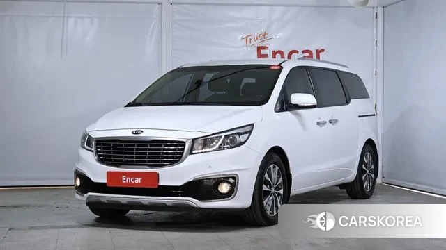 Kia All New Carnival 2018 Белый из Кореи
