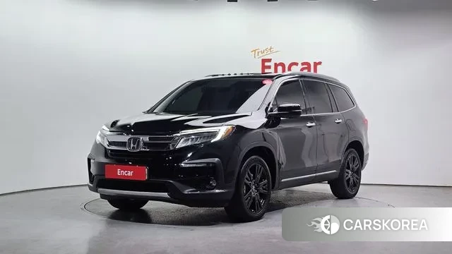 Honda Pilot 3rd generation 2019 Черный из Кореи