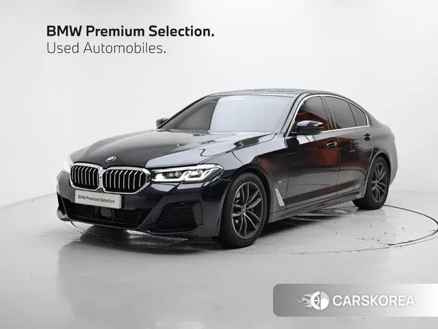 BMW 5 Series (G30) 2021 Черный из Кореи