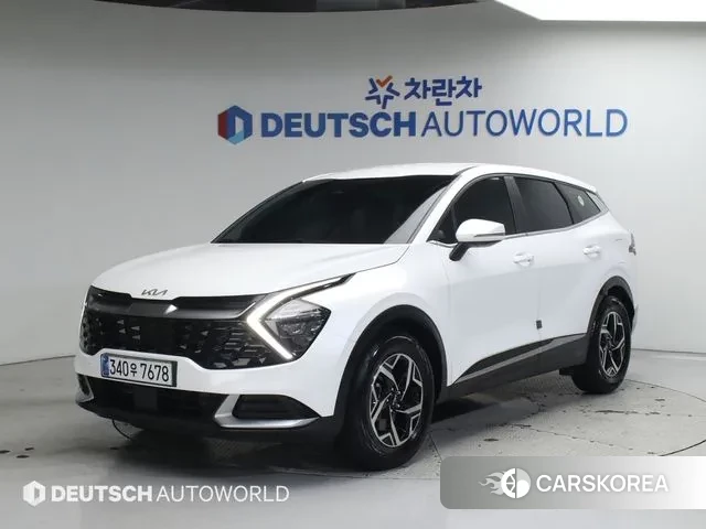 Kia Sportage 5th Generation 2021 Белый из Кореи