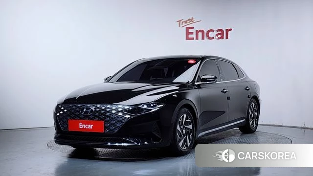 Hyundai The New Grandeur IG Hybrid 2020 Черный из Кореи