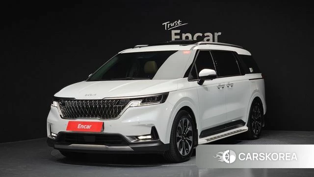 Kia Carnival 4th generation 2023 Белый из Кореи