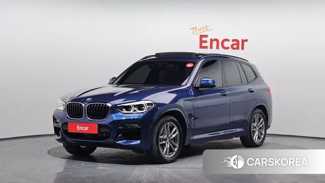 BMW X3 (G01) 2021 Синий из Кореи