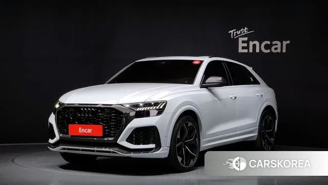 Audi RSQ8 (4M) 2021 Белый из Кореи