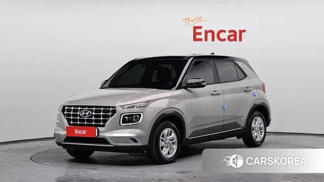 Hyundai Venue 2020 Серебристо-серый из Кореи