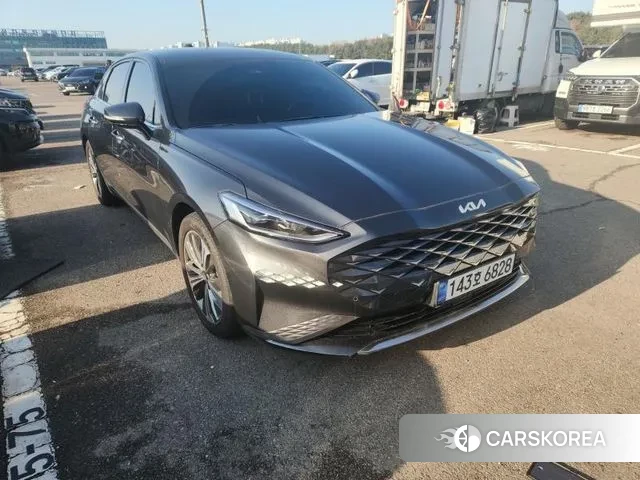 Kia K8 Hybrid 2021 Серый из Кореи