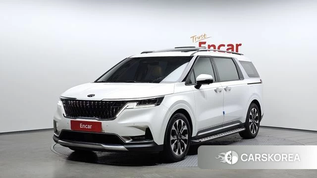 Kia Carnival 4th generation 2021 Белый из Кореи