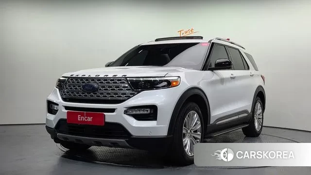 Ford Explorer 6th Generation 2021 Белый из Кореи