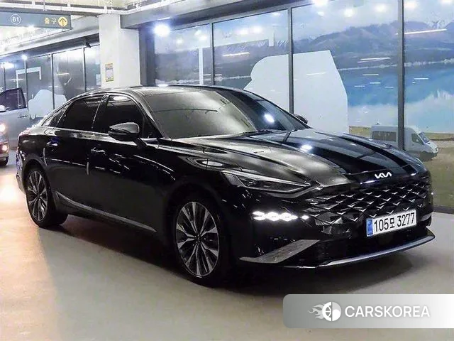 Kia K8 2021 Черный из Кореи