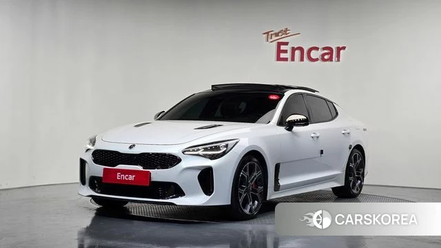 Kia Stinger 2018 Белый из Кореи