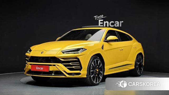 Lamborghini Urus 2020 Желтый из Кореи