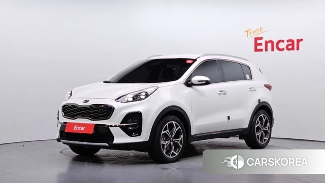 Kia Sportage The Bold 2019 Белый из Кореи