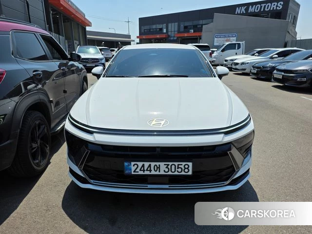 Hyundai Sonata D Edge Hybrid (DN8) 2024 Белый из Кореи