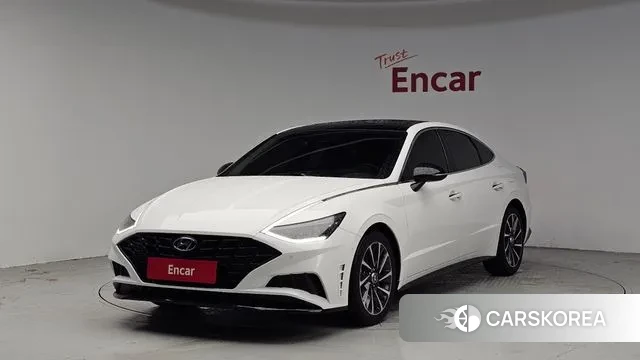 Hyundai Sonata (DN8) 2022 Белый из Кореи