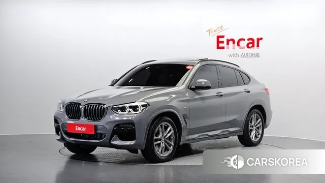 BMW X4 (G02) 2021 Серый из Кореи