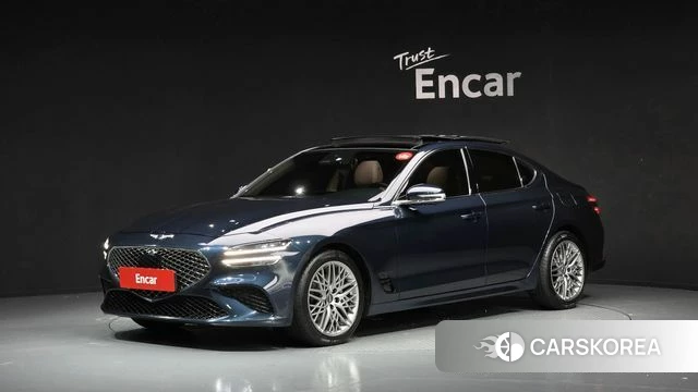 Genesis The New G70 2021 Синий из Кореи