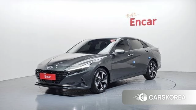 Hyundai Avante (CN7) 2021 Серый из Кореи