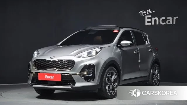 Kia Sportage The Bold 2018 Серебристо-серый из Кореи