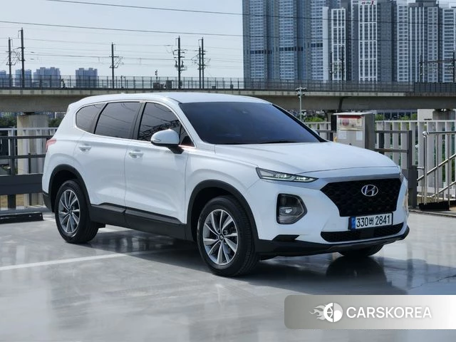 Hyundai Santa Fe TM 2019 Белый из Кореи
