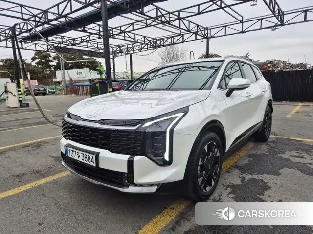 Kia The New Sportage 5th Generation Hybrid 2025 Белый из Кореи