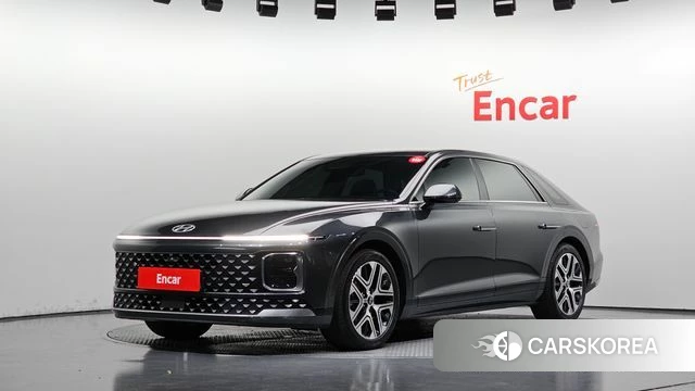 Hyundai Grandeur Hybrid (GN7) 2023 Серый из Кореи