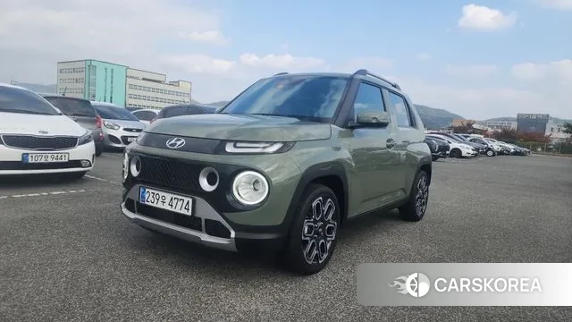 Hyundai Casper 2024 Темно-зеленый из Кореи