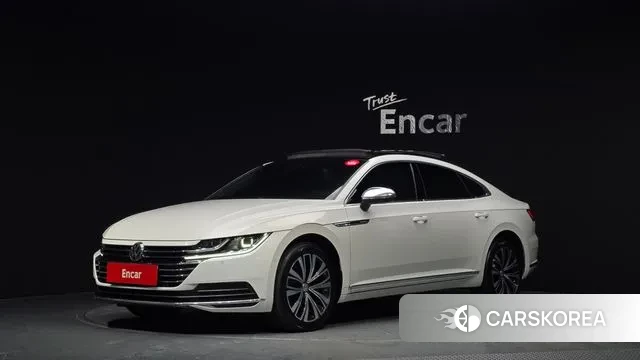 Volkswagen Arteon 2019 Белый из Кореи