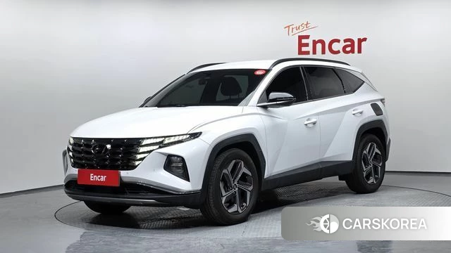 Hyundai Tucson (NX4) 2021 Белый из Кореи