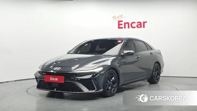 Hyundai The New Avante Hybrid (CN7) 2025 Серый из Кореи