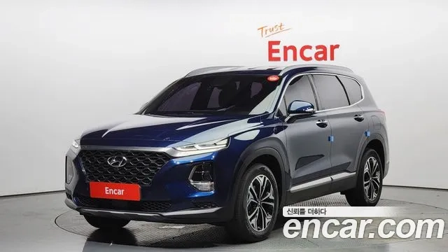 Hyundai Santa Fe TM 2019 Синий из Кореи