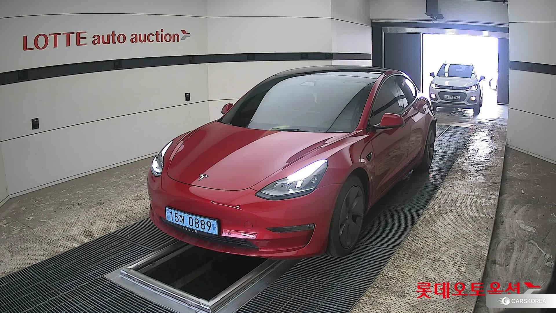 Tesla Model 3 Long Range 2022 Red Multi-coat из Кореи