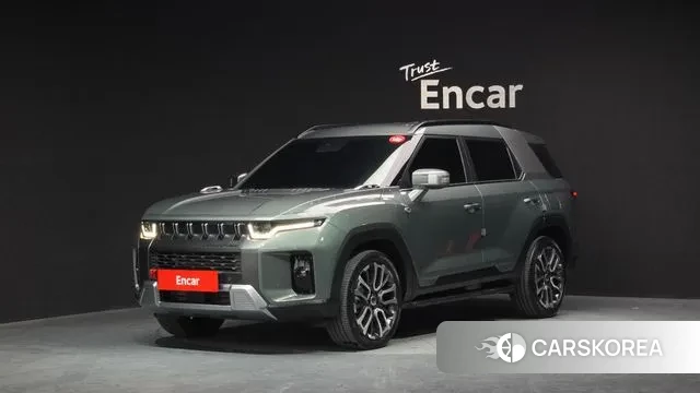 Ssangyong Torres 2022 Зеленый из Кореи
