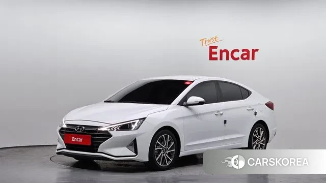 Hyundai The New Avante AD 2019 Белый из Кореи