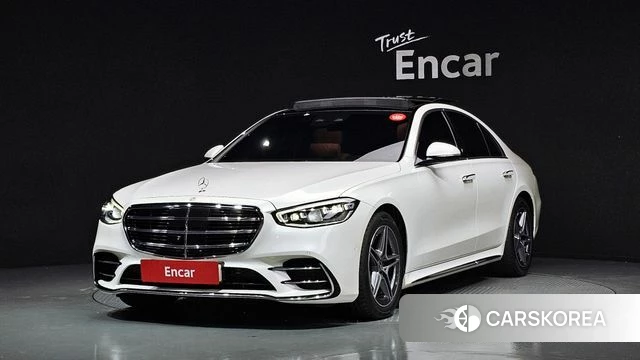 Mercedes-Benz S-Class W223 2022 Белый из Кореи