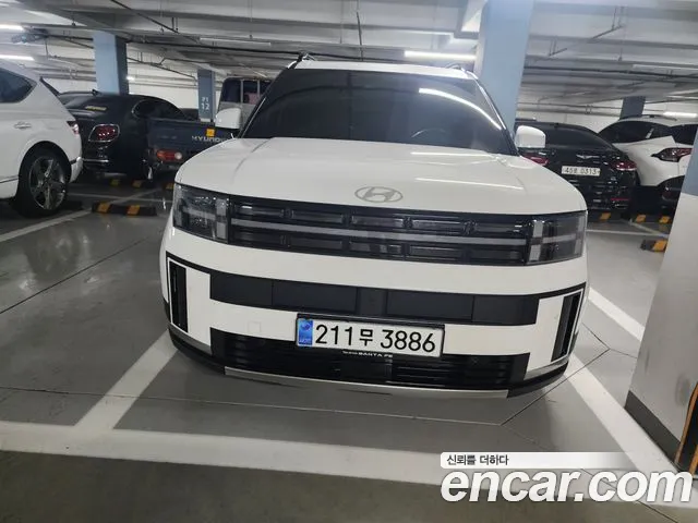 Hyundai Santa Fe (MX5) 2024 Белый из Кореи