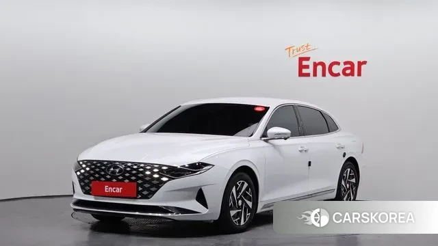 Hyundai The New Grandeur IG Hybrid 2022 Белый из Кореи