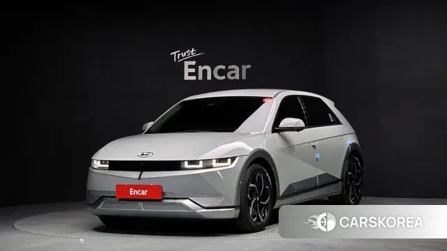 Hyundai Ionic 5 2021 Серебристо-серый из Кореи