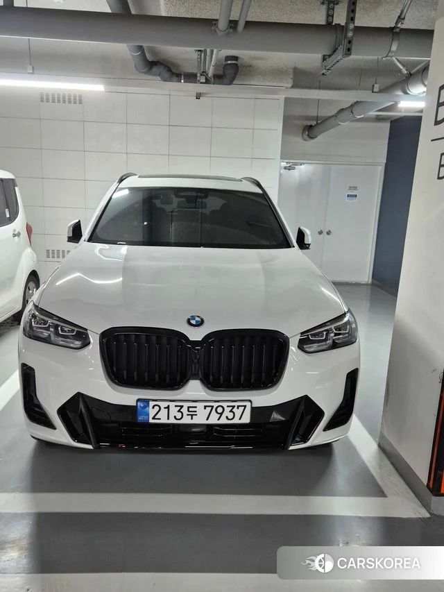 BMW X3 (G01) 2024 Белый из Кореи