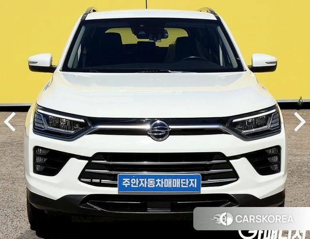 Ssangyong Beautiful Korando 2020 Белый из Кореи