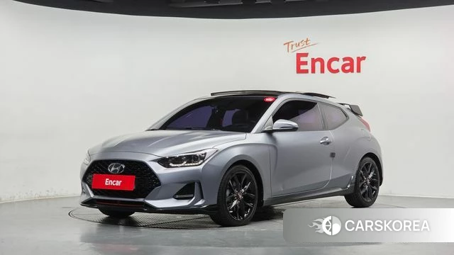 Hyundai Veloster (JS) 2018 Серебристо-серый из Кореи