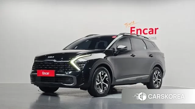 Kia Sportage 5th Generation Hybrid 2023 Черный из Кореи