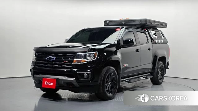 Chevrolet (GM Daewoo) Real New Colorado 2021 Черный из Кореи