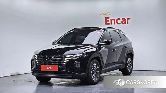Hyundai Tucson Hybrid (NX4) 2023 Черный из Кореи