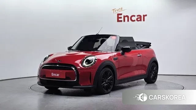 Mini Cooper Convertible 2023 Красный из Кореи