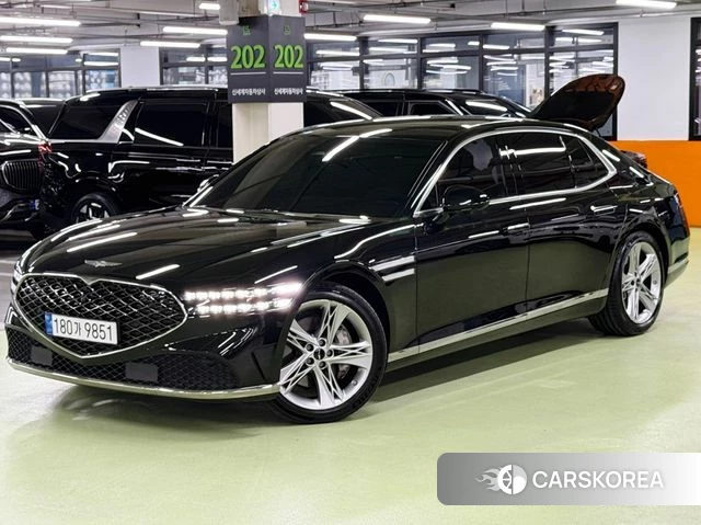 Genesis G90 (RS4) 2022 Черный из Кореи