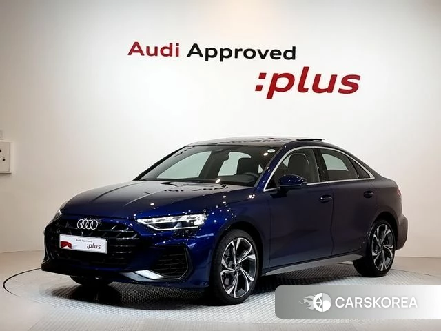 Audi A3 (8Y) 2025 Синий из Кореи