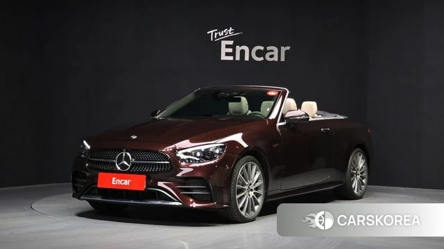 Mercedes-Benz E-Class W213 2021 Красный из Кореи