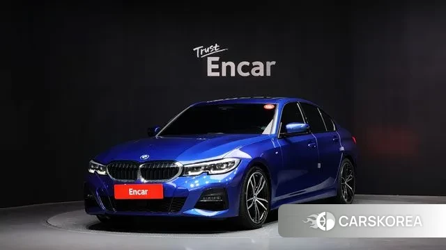 BMW 3 Series (G20) 2022 Синий из Кореи