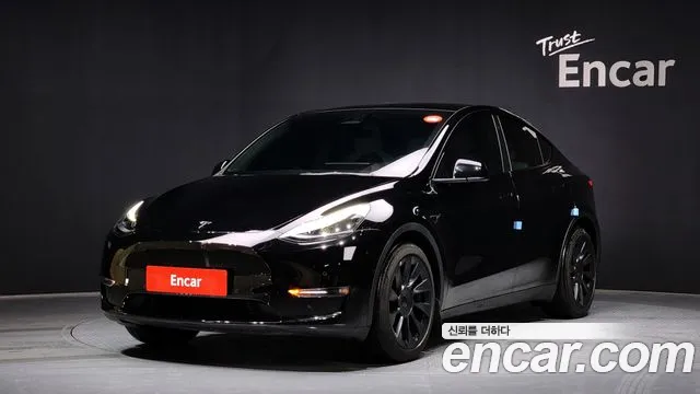 Tesla Model Y 2022 Черный из Кореи