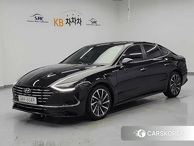 Hyundai Sonata (DN8) 2019 Черный из Кореи